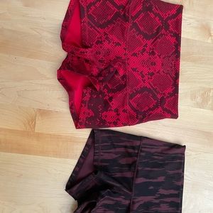 Lululemon bike shorts